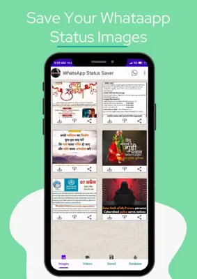 WhatsApp Status Saver android App screenshot 1
